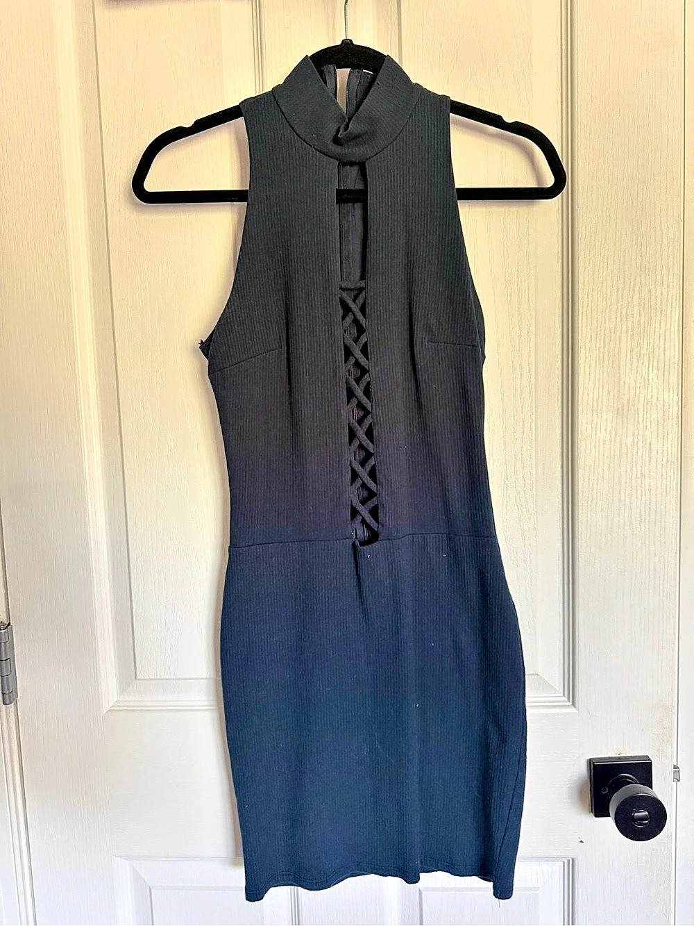 Dark Blue Mini Dress Like New